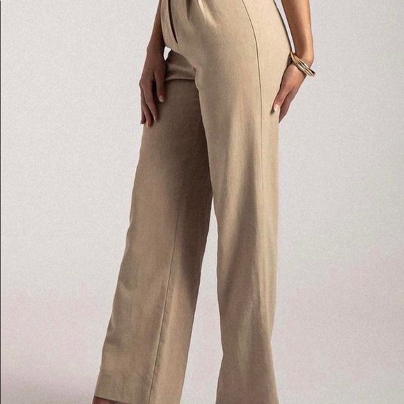 NWT Meshki Linen Pants - Picture 2 of 10